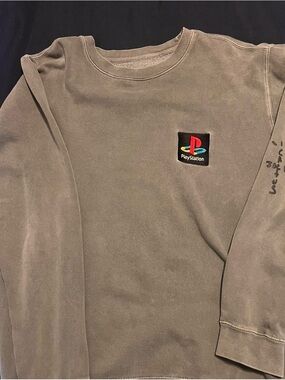 Cactus Jack PlayStation Logo Crewneck Sweatshirt